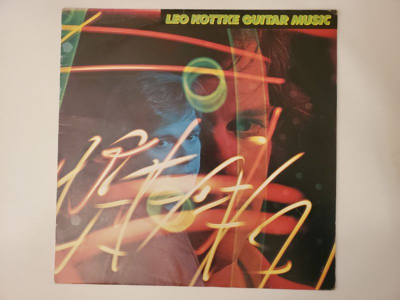Leo Kottke Guitar Music vinyl record